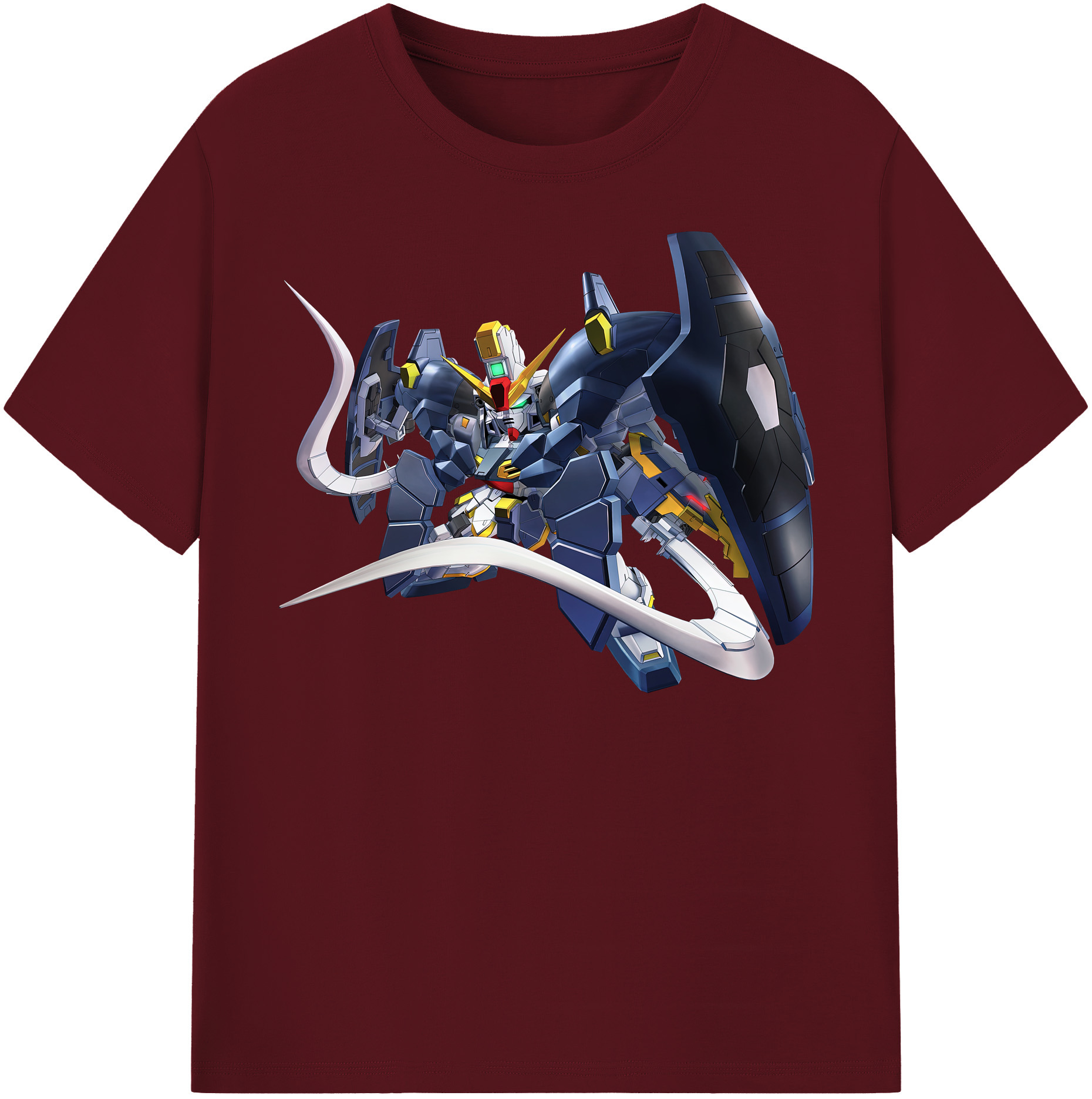 （画像用） 機動戦士ガンダム Mobile Suit Gundam 綿100％半袖Tシャツ（フロントプリント）